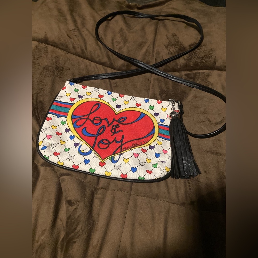 Brighton brand, Colorful Heart Crossbody Bag